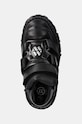 Kožne cipele New Rock Crust Negro Negro + Tank Casco Negro crna M.WALL285.S2