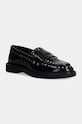 Steve Madden mocasini de piele Harloe piele negru SM11003264.001