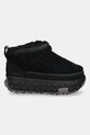 Semišové snehule UGG Venture Daze Ultra Mini Cozy Boot 1161790.BLK čierna AW24
