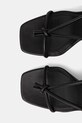 Kožne sandale Rick Owens Lilies CANTILEVER 11 PENTA crna LI02D5806.LLP.09
