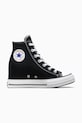 Кеди Converse Chuck Taylor All Star Wedge танкетка чорний A11909C