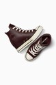 Obuwie Converse trampki skórzane Chuck Taylor All Star Wedge A12349C brązowy