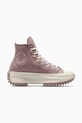 Кеди Converse Run Star Hike імітація лицьової шкіри рожевий A11169C
