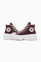 Converse trampki Chuck Taylor All Star Lugged Heel bordowy A09401C