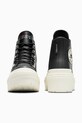 Взуття Шкіряні кеди Converse Chuck Taylor All Star Lugged Heel A12328C чорний