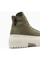 Шкіряні кеди Converse Chuck Taylor All Star Lugged Heel A11163C зелений