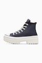 Converse trampki skórzane Chuck Taylor All Star Lugged Heel A10152C szary