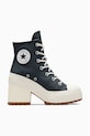 Tenisky Converse Chuck 70 De Luxe Heel platforma modrá A09386C