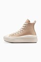 Кожени кецове Converse Chuck Taylor All Star Move A09261C бежов