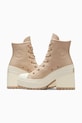 Kožené kecky Converse Chuck 70 De Luxe Heel béžová A12345C