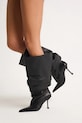 Naked Wolfe stivali in pelle Vern Vern.Nappa.Prince.Black nero