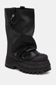 Naked Wolfe scarpe in pelle Disturb non isolato nero Disturb.Leather.Black