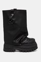 Naked Wolfe scarpe in pelle Disturb Disturb.Leather.Black nero AW24