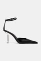 Naked Wolfe stilettos de piele Valerie Valerie.Box.Black negru AW24