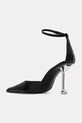Încălțăminte Naked Wolfe stilettos de piele Valerie Valerie.Box.Black negru