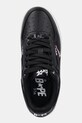 Кожаные кроссовки A Bathing Ape Shark Bape Sta L чёрный 1K80291307