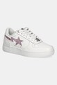 A Bathing Ape sneakers din piele Bape Sta #50 L mic de statură alb 1K80291350