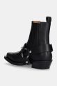 Взуття Черевики GANNI Fitted Chelsea Western Boot S2744 чорний