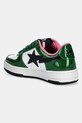Shoes A Bathing Ape leather sneakers BAPE STA #1 L 1K80291301 green