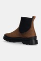 Încălțăminte Camper cizme chelsea din nubuc Brutus K400698.003 maro