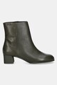 Δερμάτινες μπότες Camper Katie K400664.007 πράσινο AW24