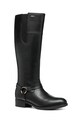 Geox ghete de piele D FELICITY NP ABX B D46BLB.00043.C9999 negru AW24