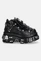 Кожени маратонки New Rock ITALI NEGRO+ NOMADA NEGRO+ TOWER NEGRO E14 M.106.S70 черен AA00