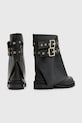 AllSaints cizme de piele Drew Boot W158FB negru