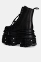 Shoes New Rock leather biker boots CRUST NEGRO + TANK NEGRO TORNILLOS E-34 M.MILI083CCT.C4 black