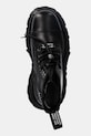 Kožené workery New Rock CRUST NEGRO + TANK NEGRO TORNILLOS E-34 černá M.MILI083CCT.C4