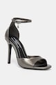 Pepe Jeans sandały CINDY SHINY imitacja skóry licowej szary PLS90675