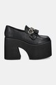 Lodičky Koi Footwear Dark Delights Chunky Heart GW02 čierna AW24