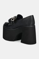 Obuv Lodičky Koi Footwear Dark Delights Chunky Heart GW02 čierna