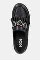 Lodičky Koi Footwear Dark Delights Chunky Heart čierna GW02