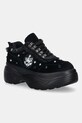 Tenisky Koi Footwear Olympic Coven Crest Midnight Chunky Trainers platforma čierna JJ25
