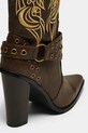 Obuv Kovbojské topánky Koi Footwear x Twilight Children Of The Moon Cowboy Boots FW01 hnedá