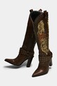 Kovbojské topánky Koi Footwear x Twilight Children Of The Moon Cowboy Boots hnedá FW01