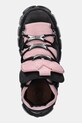 New Rock sneakersy nubukowe Nobuck Negro + Nobuck Rosa + Tower Negro Lateral czarny M.106.C26