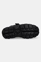 New Rock sneakersy nubukowe Nobuck Negro + Nobuck Rosa + Tower Negro Lateral M.106.C26 czarny