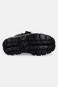 Кожаные кроссовки New Rock Itali Negro + Nomada Negro + Tower Negro Lateral M.106.C66 чёрный