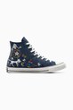 Converse trampki Converse x Coraline Chuck Taylor All Star płaska granatowy A12506C
