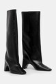 Обувь Кожаные сапоги Coperni Bridge Boot COPSH03420C чёрный