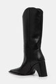 Shoes Coperni leather western boots Bridge Cowboy Boot COPSH16467 black