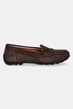 Geox mocasini din piele intoarsa D KOSMOPOLIS + GRIP D35RCA.00021.C6009 maro AW24