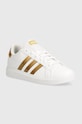 Детские кроссовки adidas GRAND COURT 2.0 имитация натуральной кожи белый GY2578