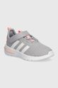 Дитячі кросівки adidas RACER TR23 EL синтетичний сірий IE1388