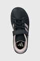 Παιδικά αθλητικά παπούτσια adidas GRAND COURT 2.0 EL C σκούρο μπλε IE3850