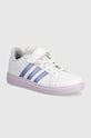 adidas scarpe da ginnastica per bambini GRAND COURT 2.0 EL C tessile bianco IE3856