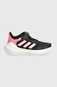 Dětské sneakers boty adidas Tensaur Run 3.0 EL C IE5988 černá AW24