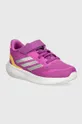 adidas sneakers pentru copii RUNFALCON 5 EL textil violet IE8601